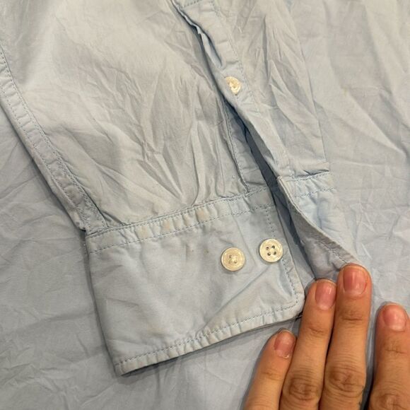 DKNY men’s crinkly button down - Picture 5 of 9